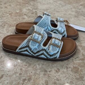 House of Harlow 1960 Beaded Sandals NEW